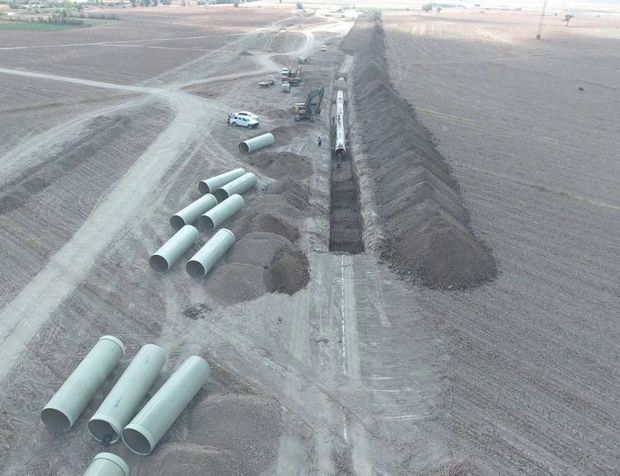 Geben Barajı Ve Sulamasında Çalışmalarda Sona Gelindi