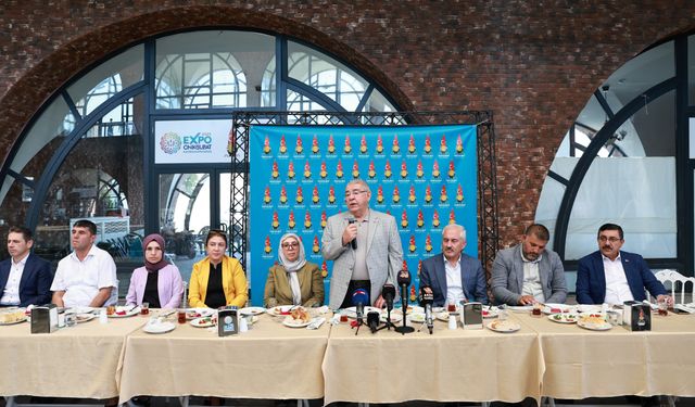 Başkan Mahçiçek; İlçe Teşkilatlarıyla Expo 2023 Sergi Alanında Bir Araya Geldi