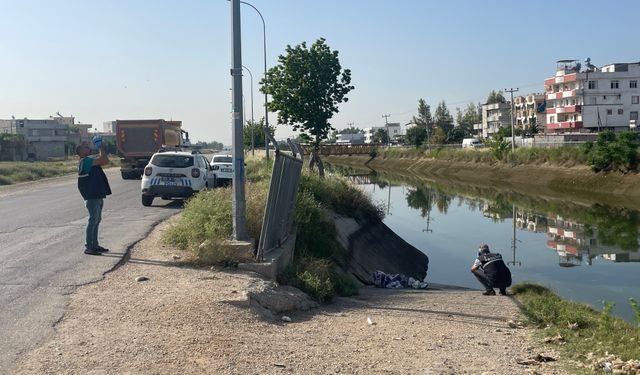 Arkadaşını sulama kanalına attı