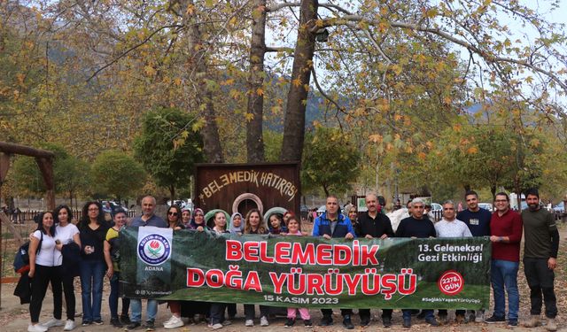 Eğitim-Bir-Sen doğa yürüyüşü gerçekleştirdi