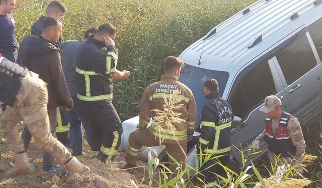 Yoldan çıkan araç kaza yaptı: 1 yaralı  