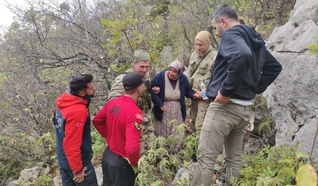 Kahramanmaraş’ta kaybolan kadın 12 saat sonra bulundu 