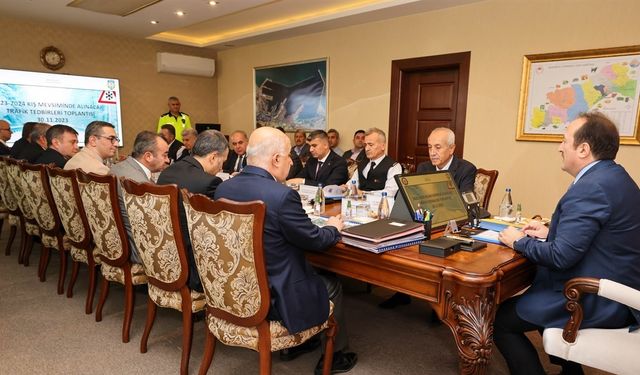 2023-2024 yılı kış tedbirleri koordinasyon toplantısı