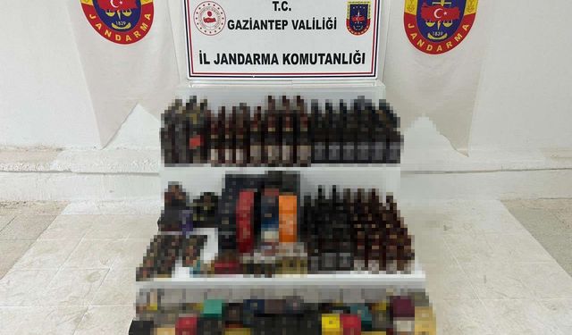 645 litre kaçak alkol ele geçirildi: 4 gözaltı     