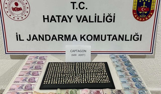 Uyuşturucu Operasyonu: 600 Adet Hap Ele Geçirildi