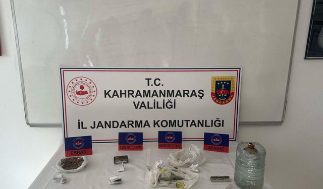 Çağlayancerit’te uyuşturucudan 2 kişi gözaltına alındı 