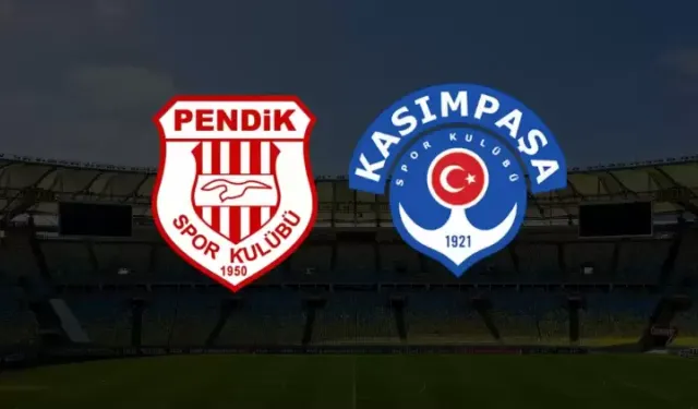 Pendikspor - Kasımpaşa maçı ne zaman? Saat kaçta ve hangi kanalda canlı yayınlanacak?