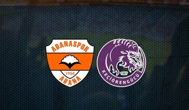 Adanaspor - Keçiörengücü maçı ne zaman, saat kaçta ve hangi kanalda canlı yayınlanacak?
