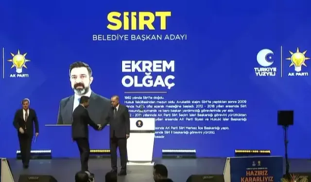 AK Parti'nin Siirt Adayı Av. Ekrem Olğaç Kimdir?