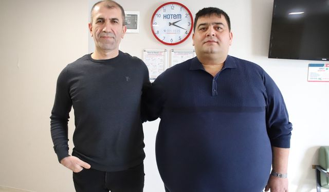 220 kiloyla girdiği mide ameliyatının ardından 15 günde 15 kilo verdi