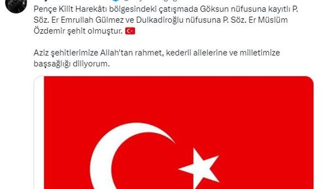 Başkan Güngör, “Milletimizin Başı Sağ Olsun”