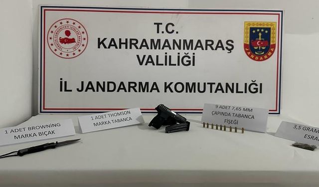 Suç makinesi Kahramanmaraş’ta yakalandı 