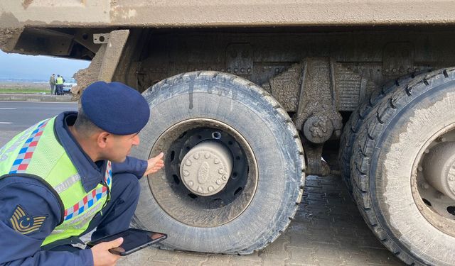 Kahramanmaraş’ta Kış lastiği denetimi 