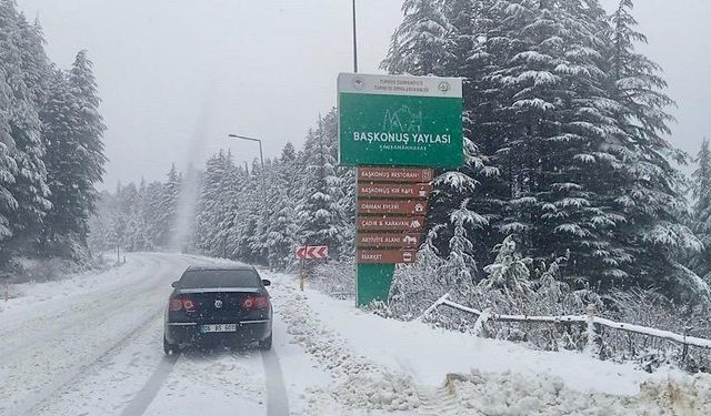 Andırın- Kahramanmaraş yolu kara teslim