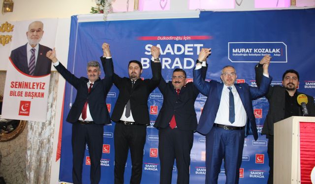 Saadet Partisi, Dulkadiroğlu Belediye Başkan Adayını Tanıttı