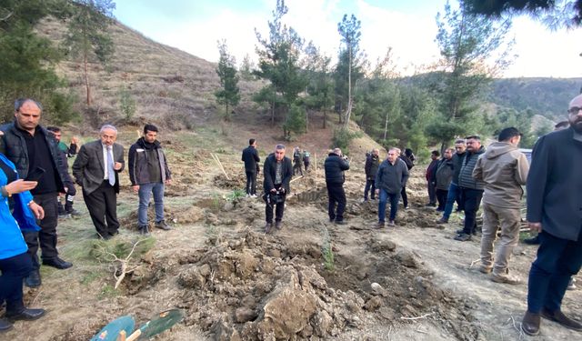 Kahramanmaraş'ta Yanan Ormanları Basın Mensupları Yeşertiyor