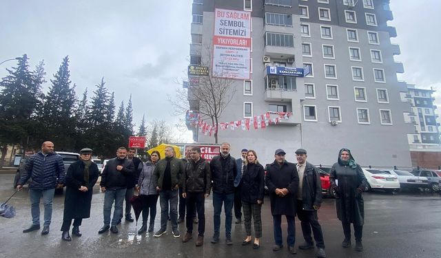 Kahramanmaraş'ta Rezerv alana dahil olan apartmanlarının yıkılmasını istemiyorlar