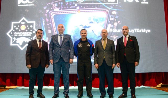 Sanayi ve Teknoloji Bakanı Mehmet Fatih Kacır ve İlk Astronotumuz Alper Gezeravcı KSÜ’de Gençlerle Buluştu