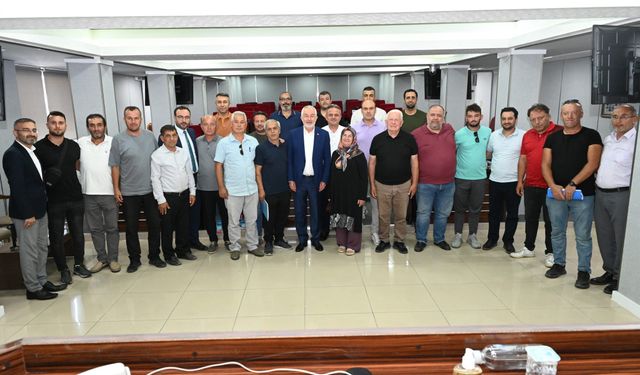 Başkan Başdeğirmen, amatör spor kulüp başkanlarıyla bir araya geldi