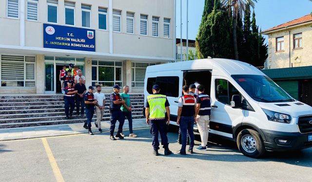 Mersin'de terör operasyonu: 9 şüpheli yakalandı