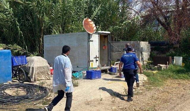 Tarladaki konteynerde yaşayan adam ölü bulundu