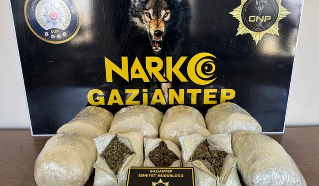 5 kilo skunk ele geçirildi