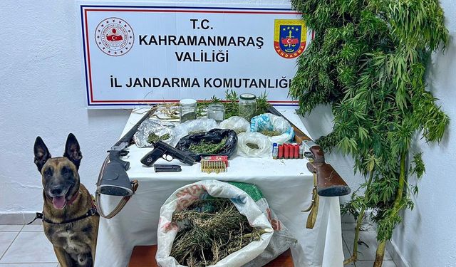 Kahramanmaraş’ta uyuşturucu operasyonunda 1 şüpheli yakalandı