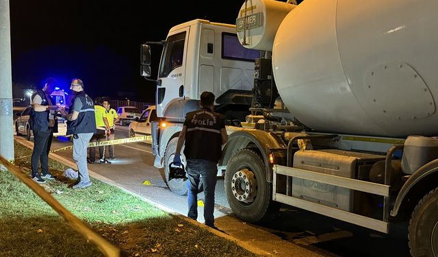 Kahramanmaraş'ta beton mikserinin çarptığı çocuk ağır yaralandı