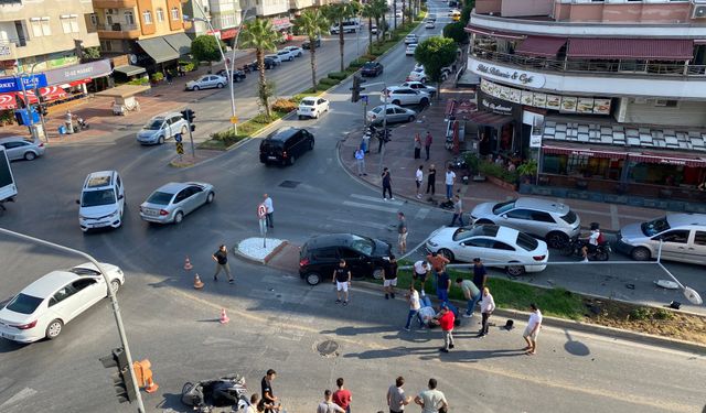 İhlali metrelerce havaya savurdu, kaskı ise hayatını kurtardı