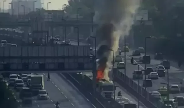 İstanbul'da metrobüs yangını! Metrobüs neden yandı? Metrobüs yangınında yaralı var mı? Son durum ne?