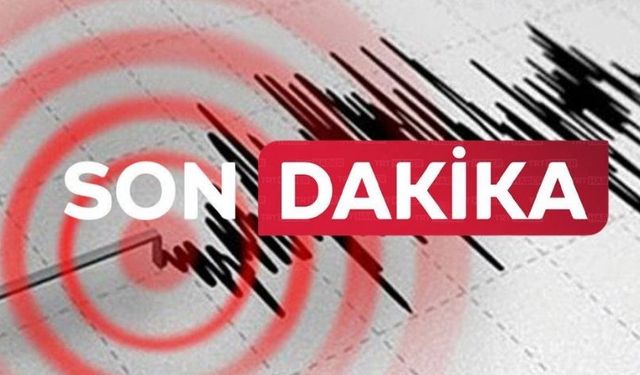 SON DAKİKA! Kahramanmaraş'ta 5.9 Büyüklüğünde Deprem