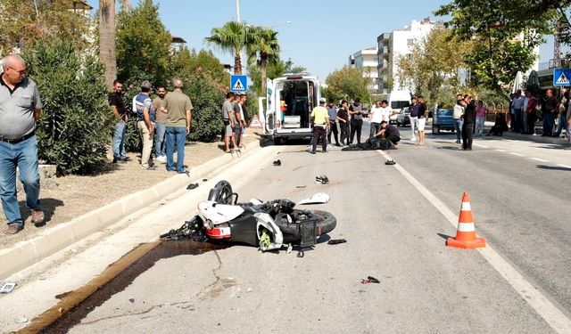 Patpat motosikletle çarpıştı: 1 ölü, 1 yaralı