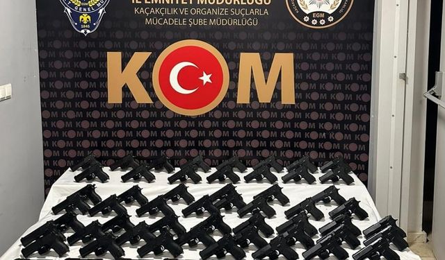 Silah kaçakçılığı operasyonu: 2 tutuklama