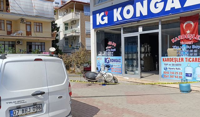 Tüp bayiini pompalı tüfekle taradı, korku dolu anlar yaşattı