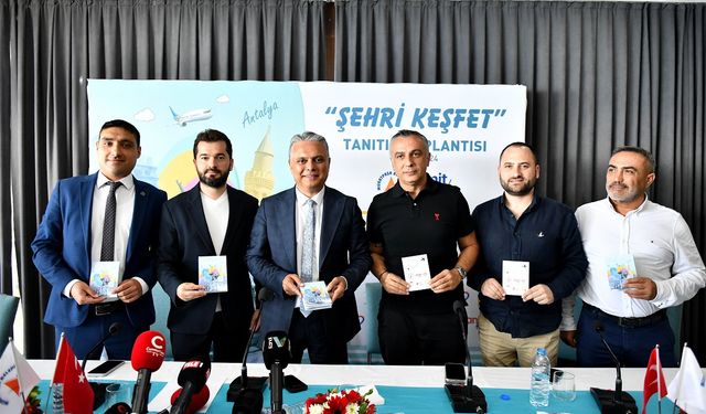 Antalya'dan "Şehrini Keşfet" projesiyle turizmi 12 aya yayma hamlesi