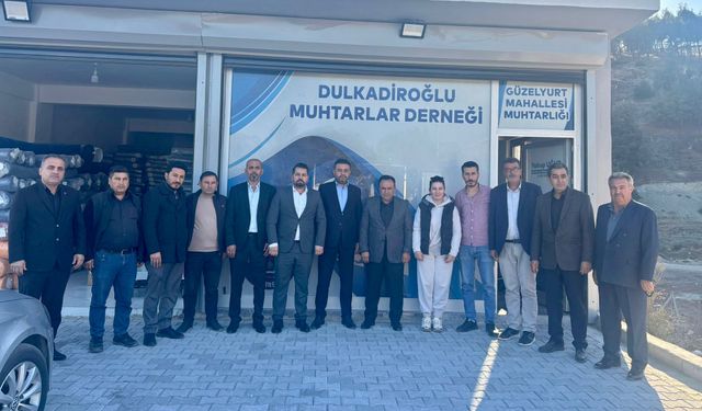 Çiçek, Muhtarlarla Buluştu: "Demokrasinin Temel Taşları"