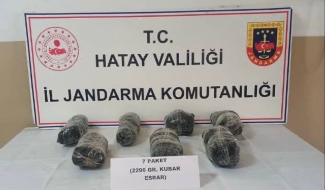 Jandarma’dan uyuşturucu operasyonu