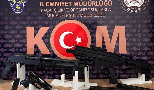 Kaçak silah operasyonu: 1 kişi tutuklandı