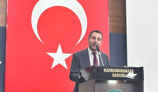 Kahramanmaraş Barosu'nda Yeni Başkan Seçildi!