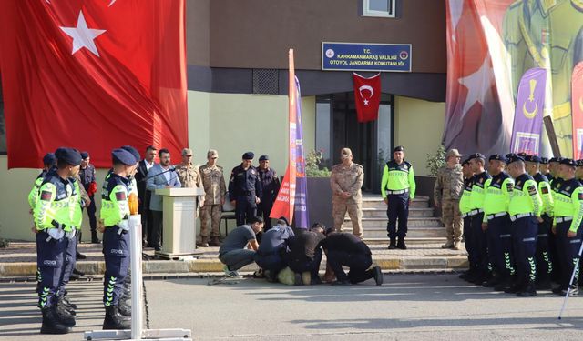 Kahramanmaraş Otoyol Jandarma Komutanlığı, TAG Otoyolu'nun Sorumluluğunu Üstlendi