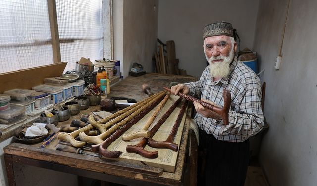 Kahramanmaraş'ın Baston Ustası, 50 Yıldır Sanatına Aşık