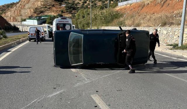 Kahramanmaraş’ta Tek Taraflı Trafik Kazası