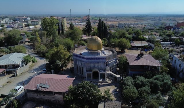 Mescid-i Aksa'yı Andıran Cami Yeniden Yükseldi