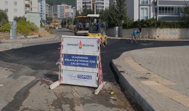 Kahramanmaraş'ta Asfalt Seferberliği Devam Ediyor