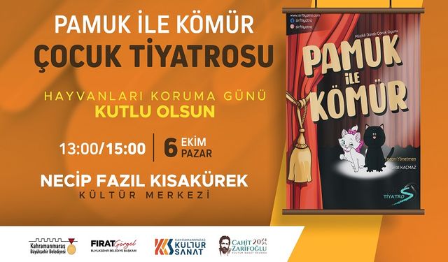 Pamuk ile Kömür, Kahramanmaraş'ın Minik Kalplerini Fethediyor!