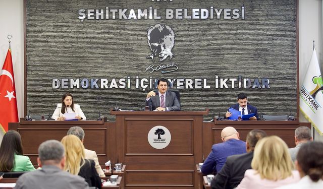 Şehitkamil Belediye meclis toplantısı yapıldı