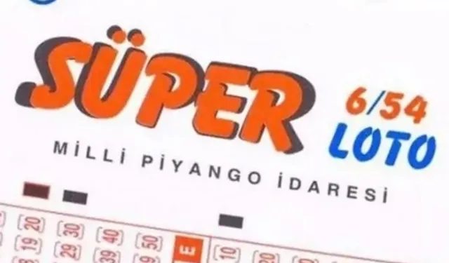 Süper Loto’da Büyük İkramiye Kazanan Kişi 5,4 Milyon TL'yi Kazandı