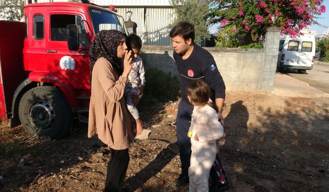 Arızalanan Kapı Kilidi, İki Çocuğu Evde Mahsur Bıraktı, İtfaiye Kurtardı