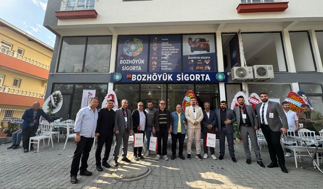 Bozhöyük Sigorta Kapılarını Açtı