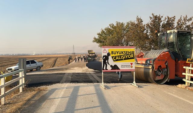 Elbistan'da 4 Mahalleye Ulaşım Konforu! Büyükşehir'den Yoğun Çalışma